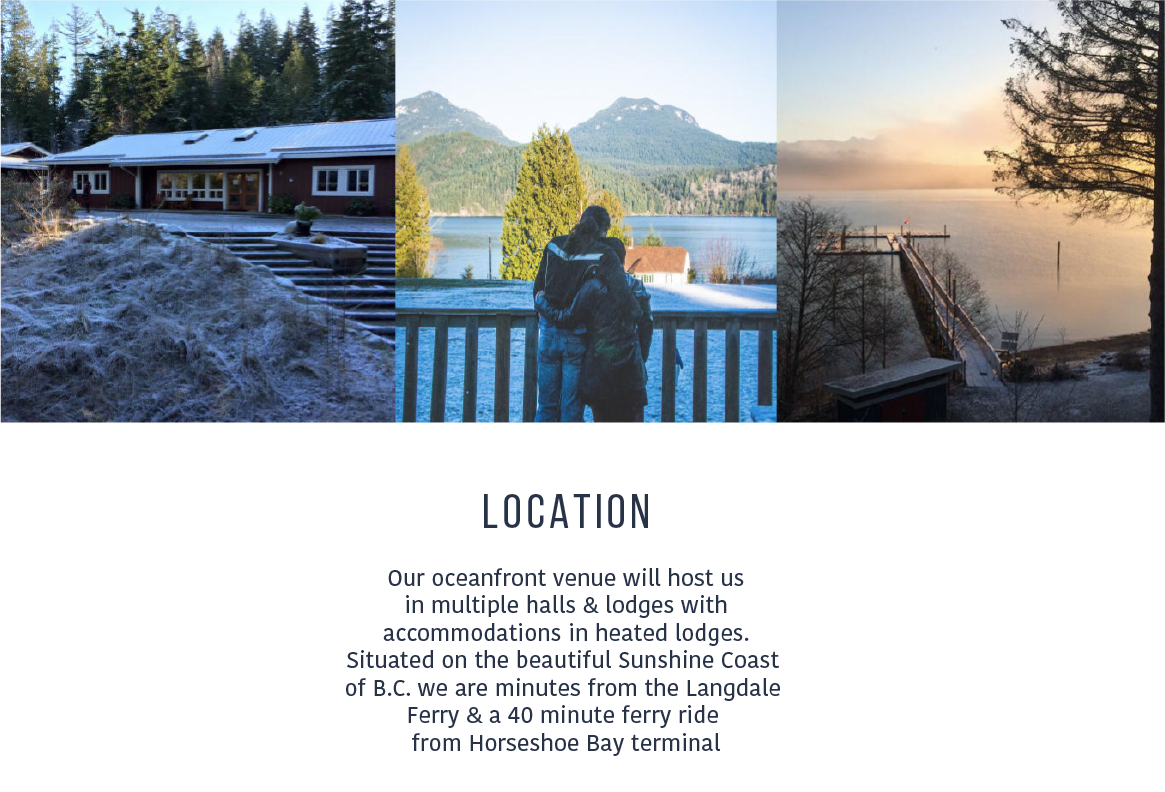 photos of Camp Elphinstone and text